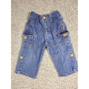 Vintage WRG toddler cargo-style denim pants 12m